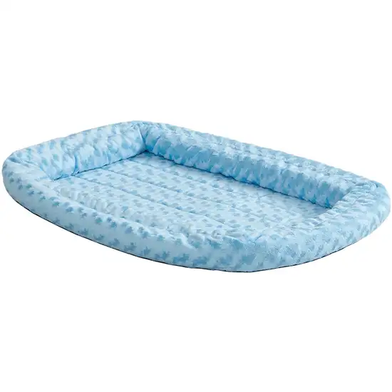 MidWest Double Bolster Pet Bed Blue Photo 1