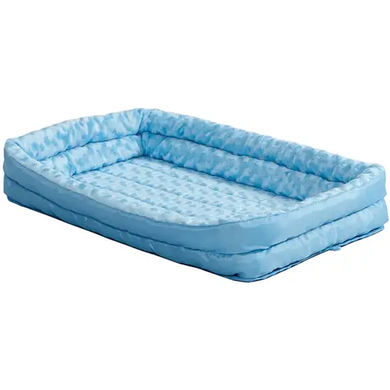 MidWest Double Bolster Pet Bed Blue Photo 2