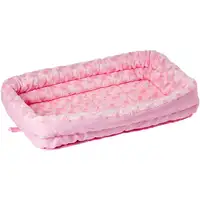 Photo of MidWest Double Bolster Pet Bed Pink