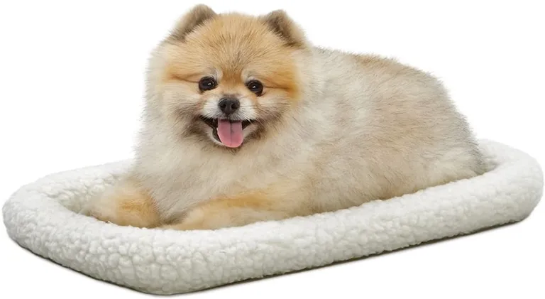 MidWest Quiet Time Fleece Bolster Bed for Dogs Photo 3