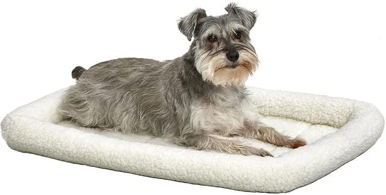 MidWest Quiet Time Fleece Bolster Bed for Dogs Photo 3