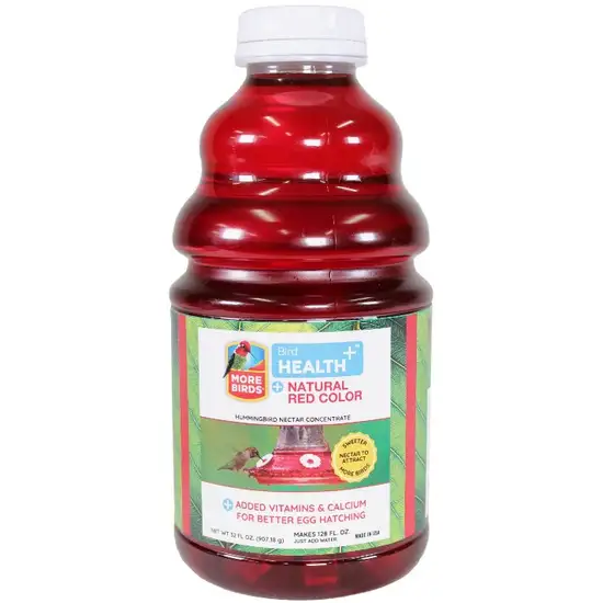 More Birds Health Plus Natural Red Hummingbird Nectar Concentrate Photo 1