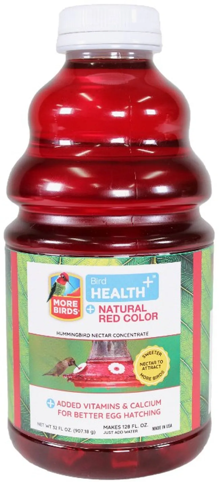 More Birds Health Plus Natural Red Hummingbird Nectar Concentrate Photo 1