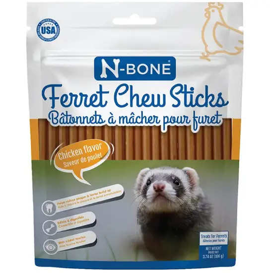 N-Bone Ferret Chew Sticks Chicken Recipe Photo 1