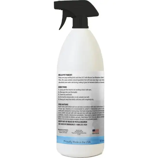 Natural Chemistry Waterless Bath Spray for Dogs & Cats Photo 3