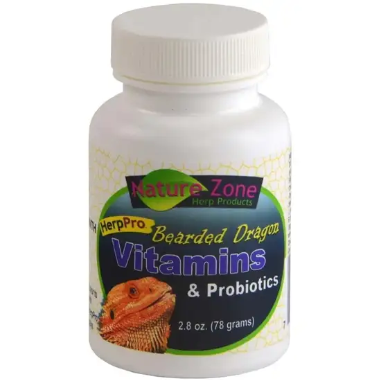 Nature Zone Herp Pro Bearded Dragon Vitamins and Probiotics Photo 1