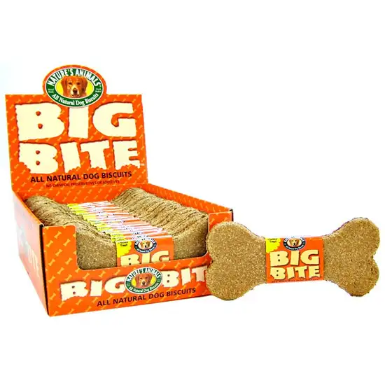 Natures Animals Big Bite Dog Treat - Cheddar Cheese Flavor Photo 1