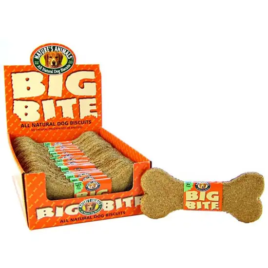 Natures Animals Big Bite Dog Treat - Lamb & Rice Flavor Photo 1