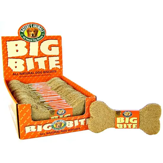 Natures Animals Big Bite Dog Treat - Peanut Butter Flavor Photo 1