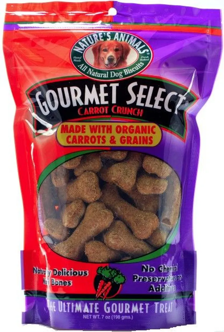 Natures Animals Gourmet Select Carrot Crunch Mini Photo 1