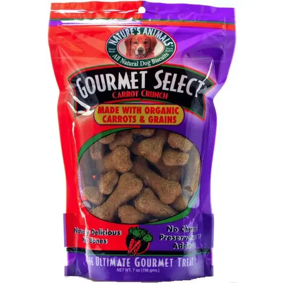 Natures Animals Gourmet Select Carrot Crunch Mini Photo 1