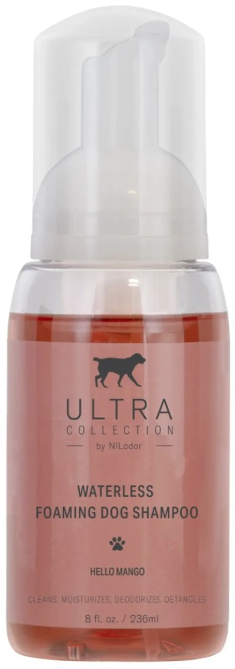 Nilodor Ultra Collection Waterless Foaming Shampoo for Dogs Mango Scent Photo 1