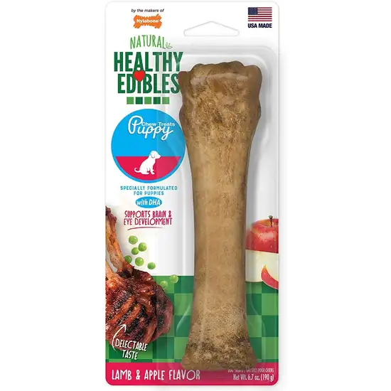 Nylabone Healthy Edibles Puppy Lamb and Apple Souper Photo 1