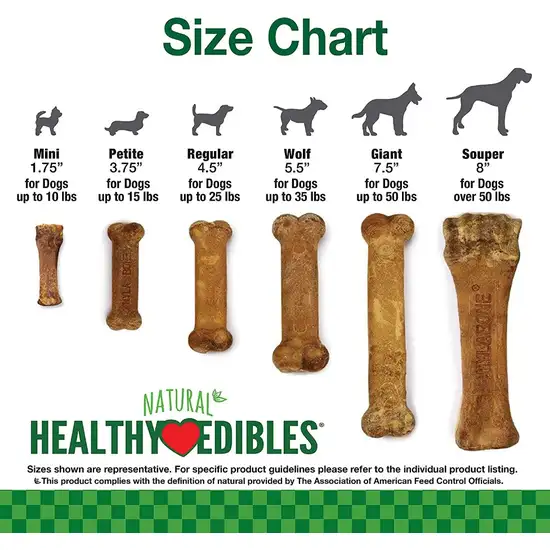 Nylabone Healthy Edibles Wholesome Dog Chews - Bacon Flavor Photo 5