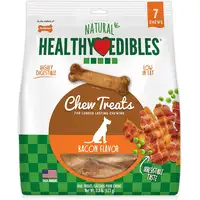 Photo of Nylabone Healthy Edibles Wholesome Dog Chews - Bacon Flavor