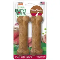 Photo of Nylabone Healthy Edibles Wholesome Dog Chews - Roast Beef Flavor