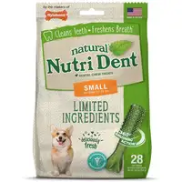 Photo of Nylabone Natural Nutri Dent Fresh Breath Dental Chews - Limited Ingredients