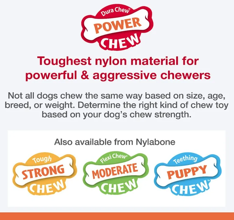 Nylabone Power Chew Antler Alternative Venison Flavor Photo 5