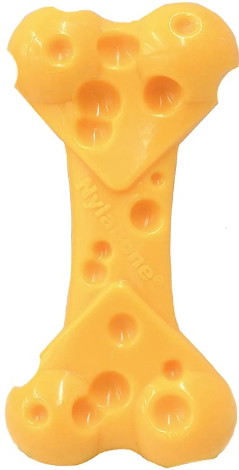 Nylabone Power Chew Cheese Bone Dog Toy Photo 3
