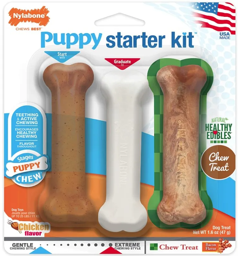 Nylabone Puppy Starter Kit Photo 1