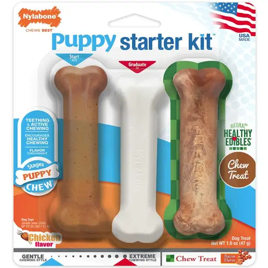 Nylabone Puppy Starter Kit Photo 1