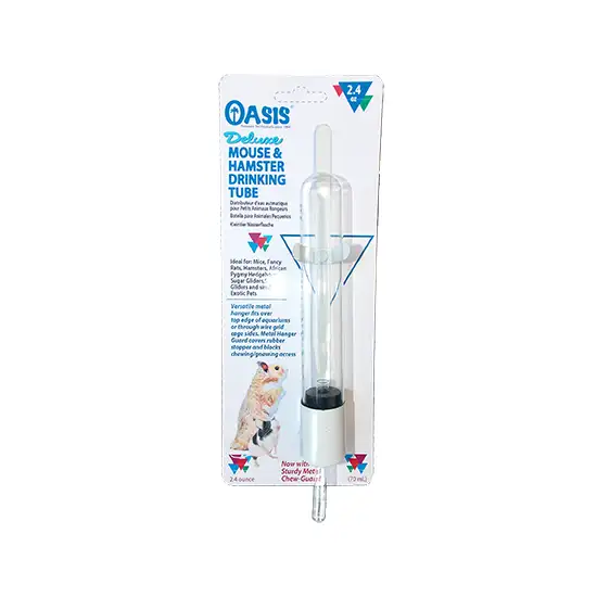 Oasis Mouse & Hamster Drinking Tube Glass Photo 1