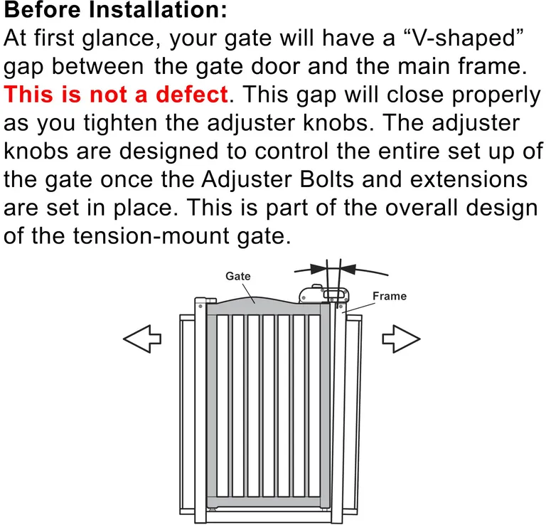 One-Touch Gate II Wide in White Photo 3