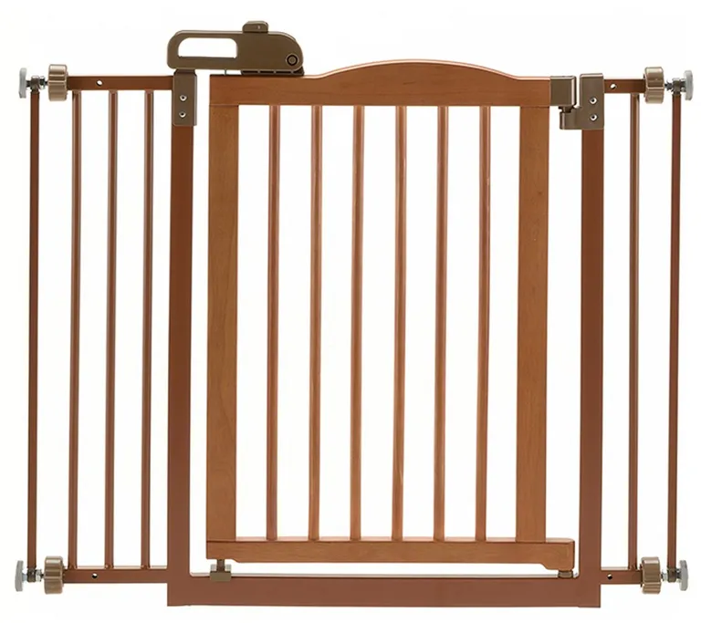 One-Touch Gate II in Brown Photo 2