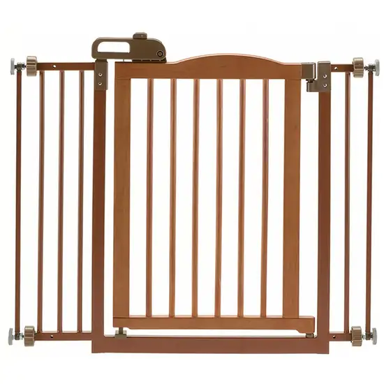 One-Touch Gate II in Brown Photo 2