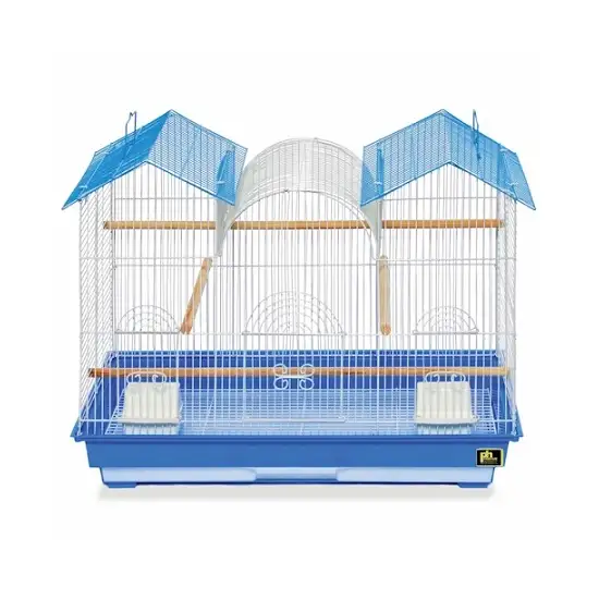 Parakeet Triple Roof Flight Cage Photo 1