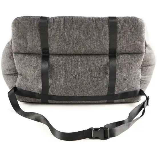 Paw PupProtector Memory Foam Dog Car Bed Gray Single Seat Photo 2