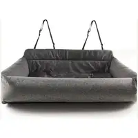 Photo of Paw PupProtector Memory Foam Dog Car Bed Gray Single Seat