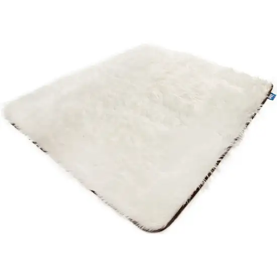 Paw PupProtector Waterproof Throw Blanket Polar White Photo 2