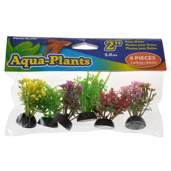 Penn Plax Aqua-Plants Betta Plants - Small Photo 1