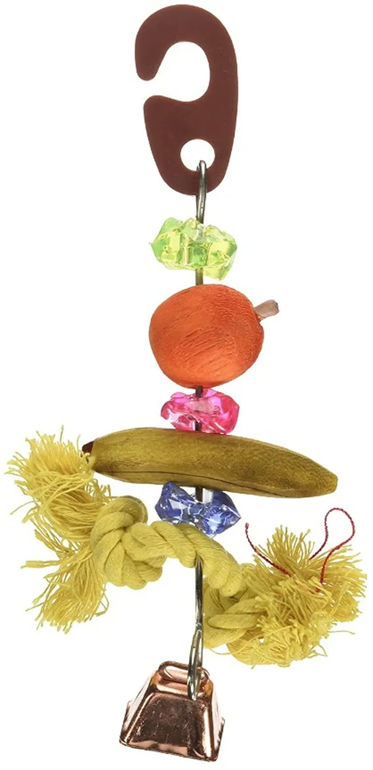 Penn Plax Bird Life Fruit-Kabob Wood Parakeet Toy Photo 2