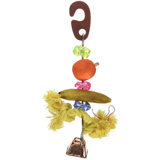 Penn Plax Bird Life Fruit-Kabob Wood Parakeet Toy Photo 2