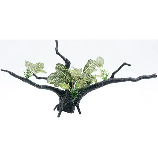 Penn Plax Driftwood Plant - Green - Wide Photo 1