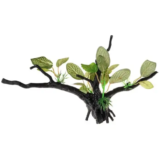 Penn Plax Driftwood Plant - Green - Wide Photo 2