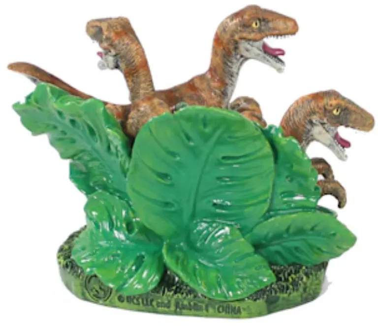 Penn Plax Jurassic Park Velociraptor Aquarium Ornament Photo 2