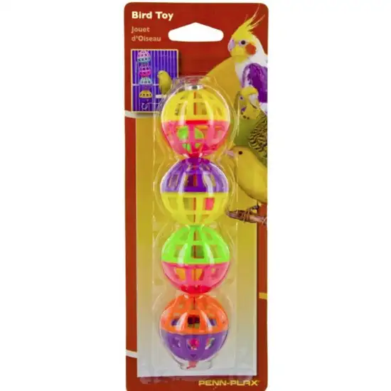 Penn Plax Lattice Ball Toy with Bells Photo 1