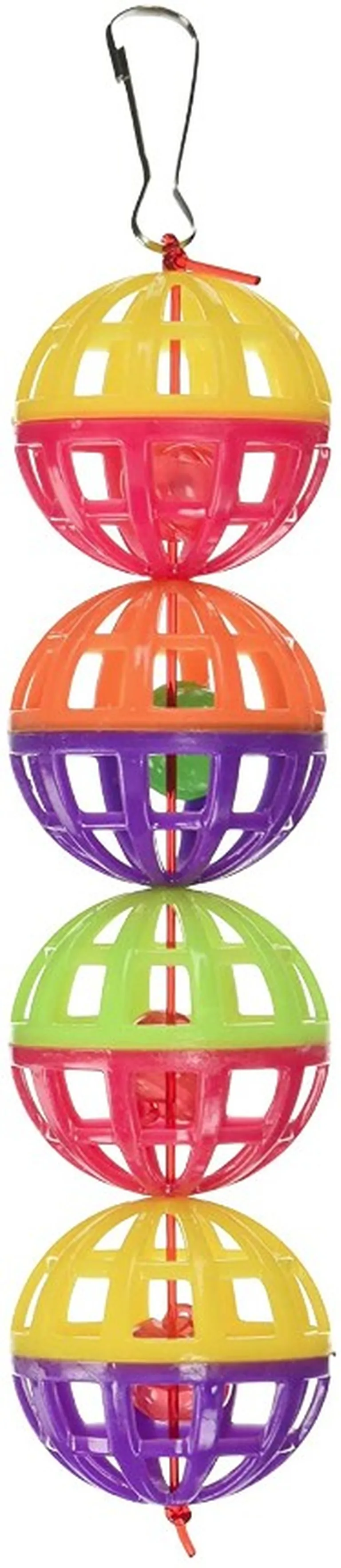 Penn Plax Lattice Ball Toy with Bells Photo 2