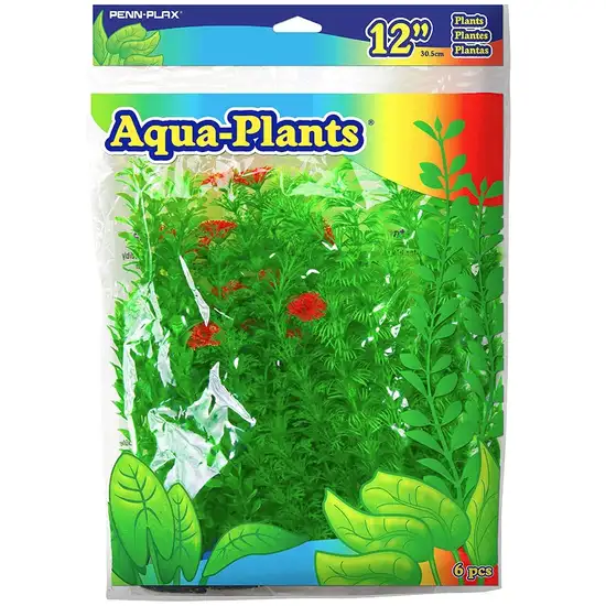 Penn Plax Plastic Plant Pack Green Aquarium Plants Photo 1