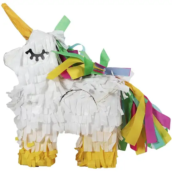 Penn Plax Small Unicorn Piniata Bird Toy Photo 1