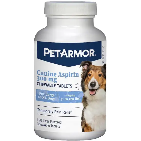 PetArmor Canine Asprin Chewable Tablets for Large Dogs Photo 1