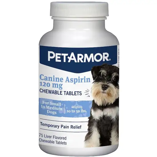 PetArmor Canine Asprin Chewable Tablets for Small Dogs Photo 1