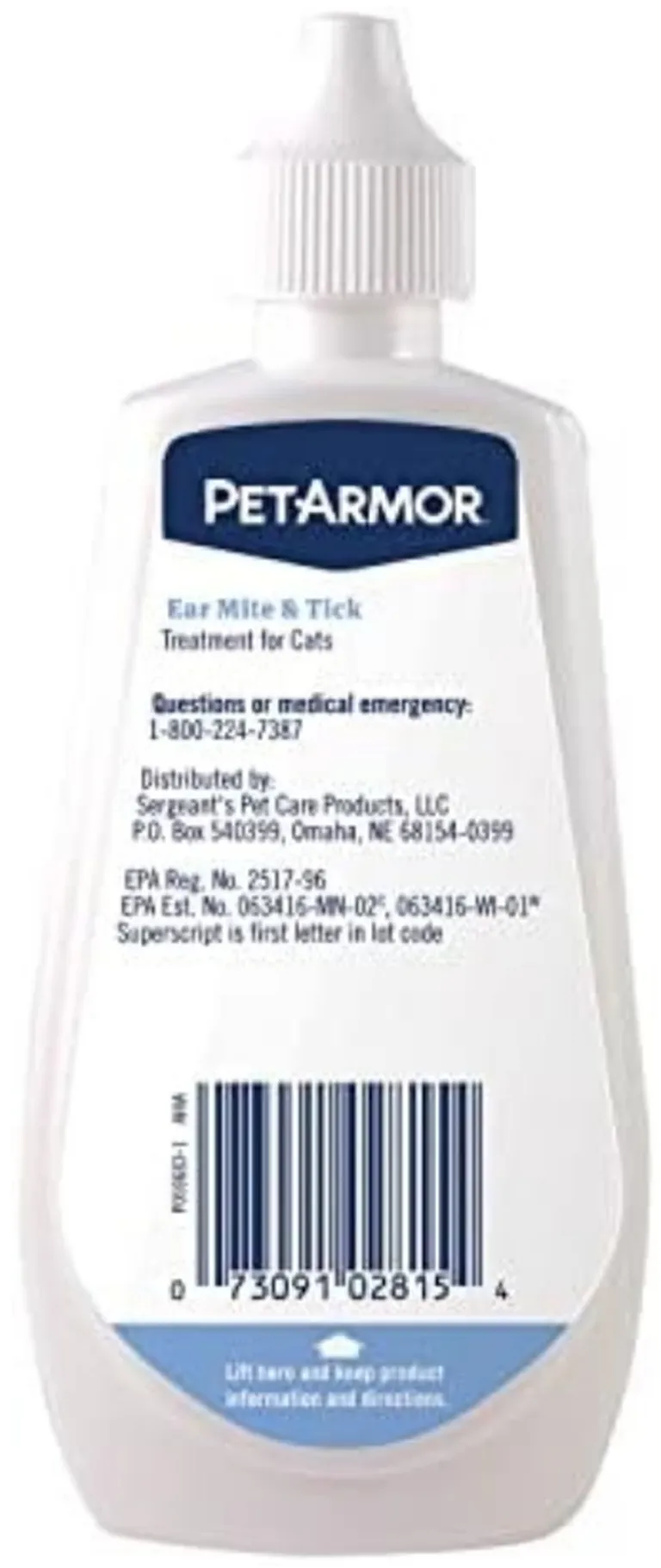 PetArmor Ear Mite and Tick Treatment for Cats Photo 2