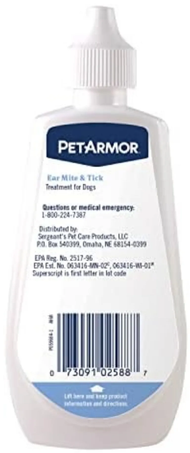 PetArmor Ear Mite and Tick Treatment for Dogs Photo 2