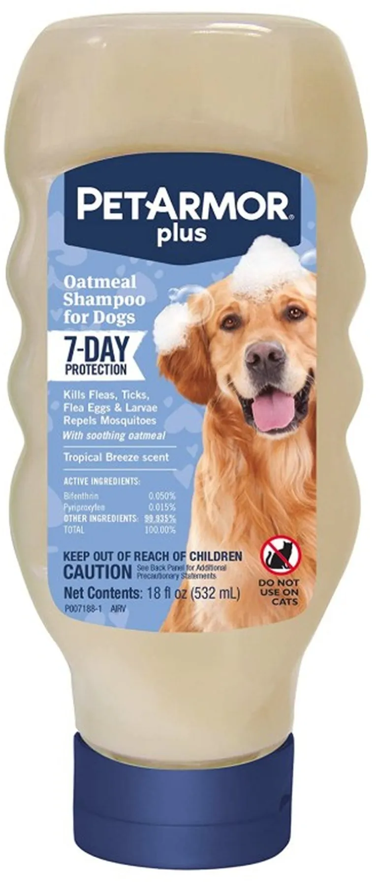 PetArmor Plus Oatmeal Shampoo for Dogs 7-Day Protection Photo 2