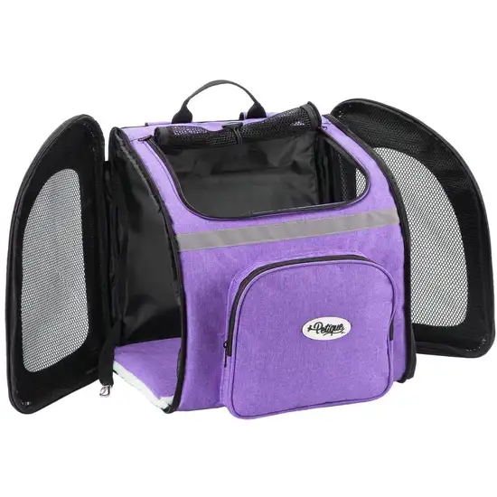 Petique Backpacker Pet Carrier Orchid Photo 1