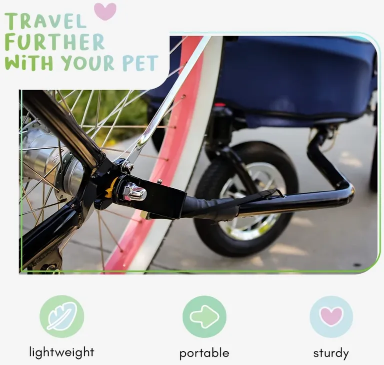 Petique Bike Adapter for Pet Strollers Photo 2